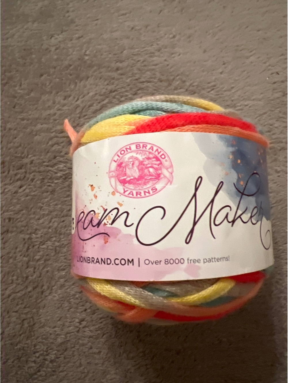 Lion Brand Yarn Dream Maker in Wanderlust Multicolor